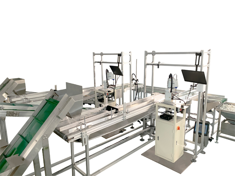 PPR PVC fittings barcode printing labeling packing machine system