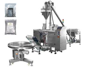 Automatic Premade Zipper Standing Up Bag Flour Spices coffee Bag Chili Sugar Powder Filling Packing Machine