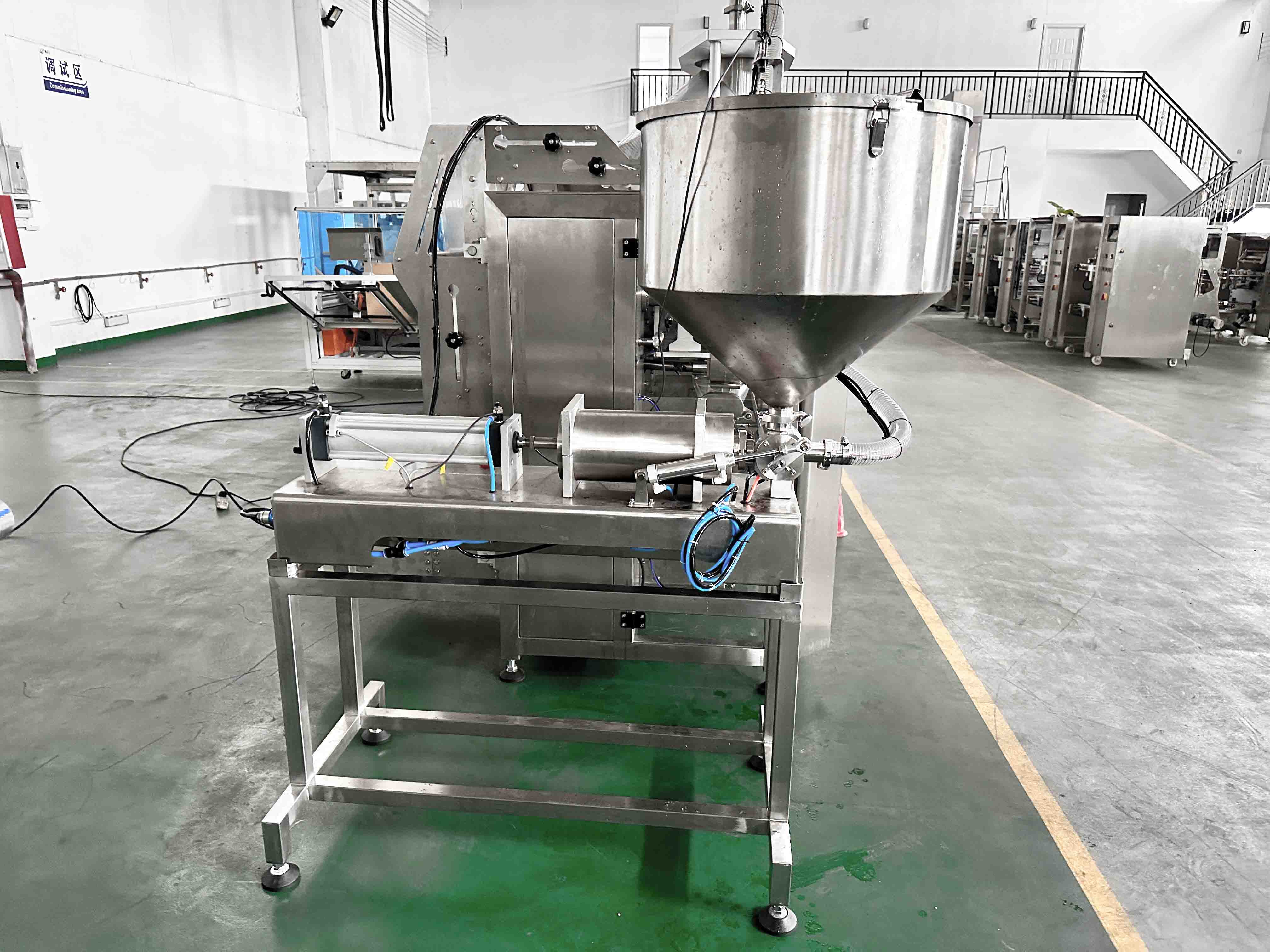 Full Automatic High Speed Liquid pouch sauce pouch packing machine