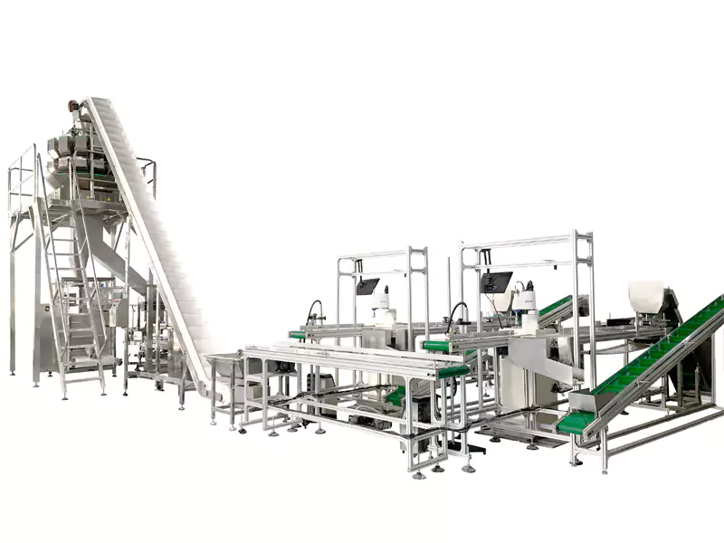 PPR PVC fittings barcode printing labeling packing machine system
