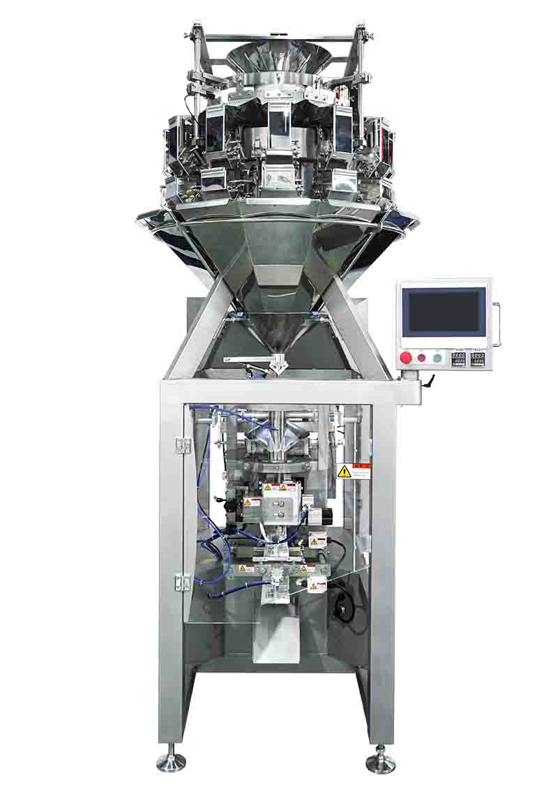 100 bpm Hochgeschwindigkeits-All-in-One-VFFS-Verpackungsmaschine mit Vollservoantrieb