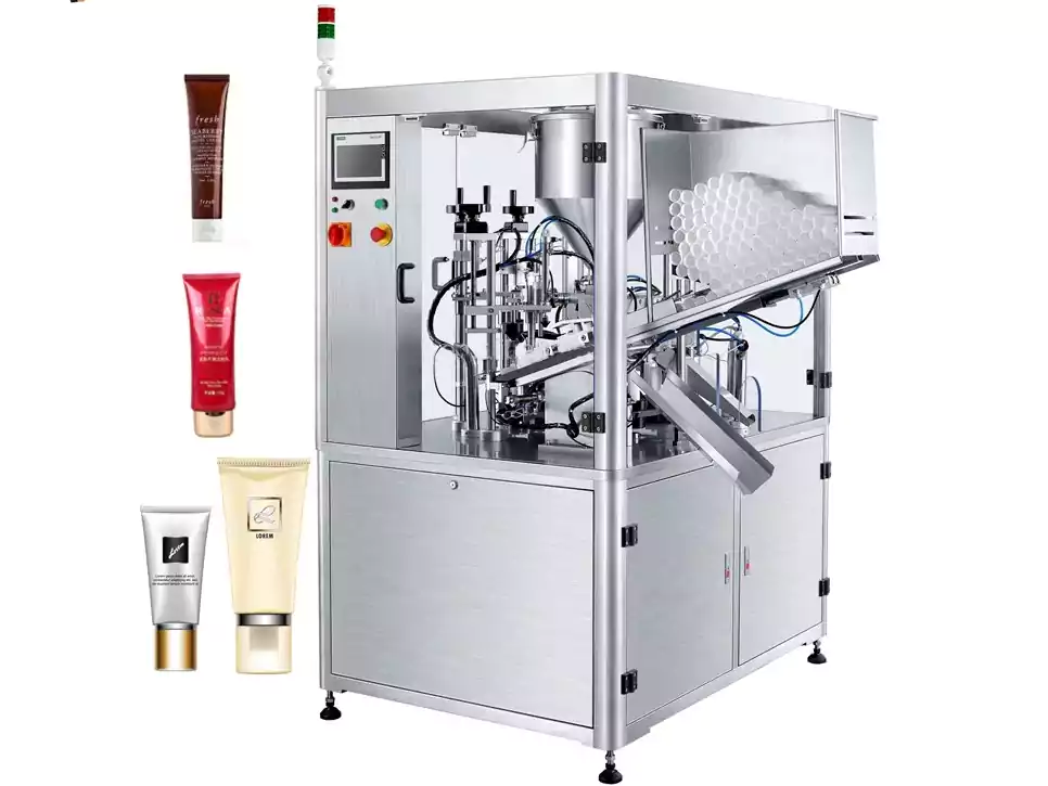 Plastic and Sealing Automatic Tube Filling Machine Squeeze Tube filling machine