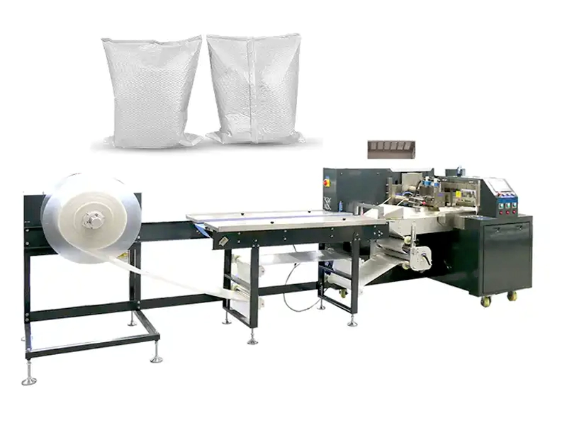 Automatic express air bubble film packaging machine bubble bag packing machine