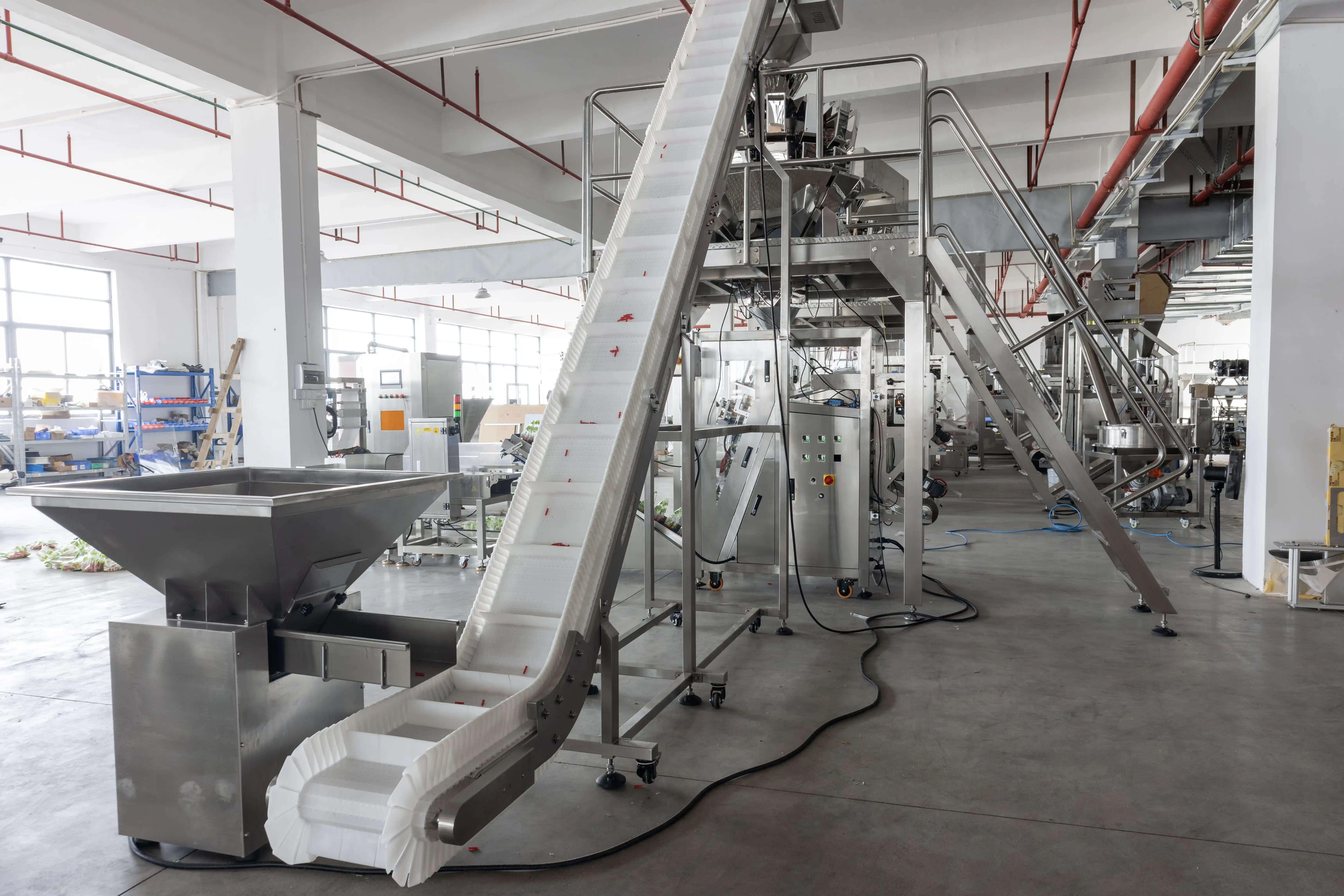 Incline VFFS packaging machine for fragile biscuit cookies chocolate marbles