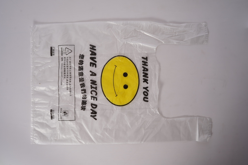HDPE PO Garment Shopping Portable Vest Packaging Bags
