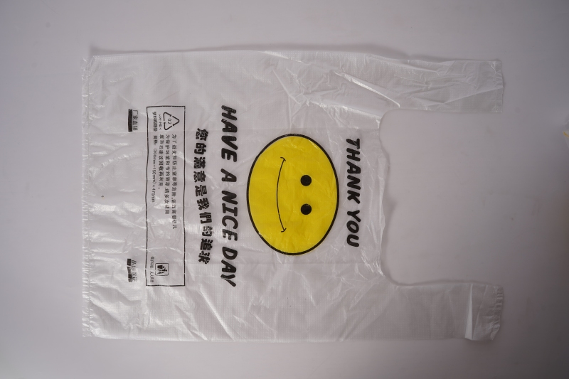 HDPE PO Garment Shopping Portable Vest Packaging Bags