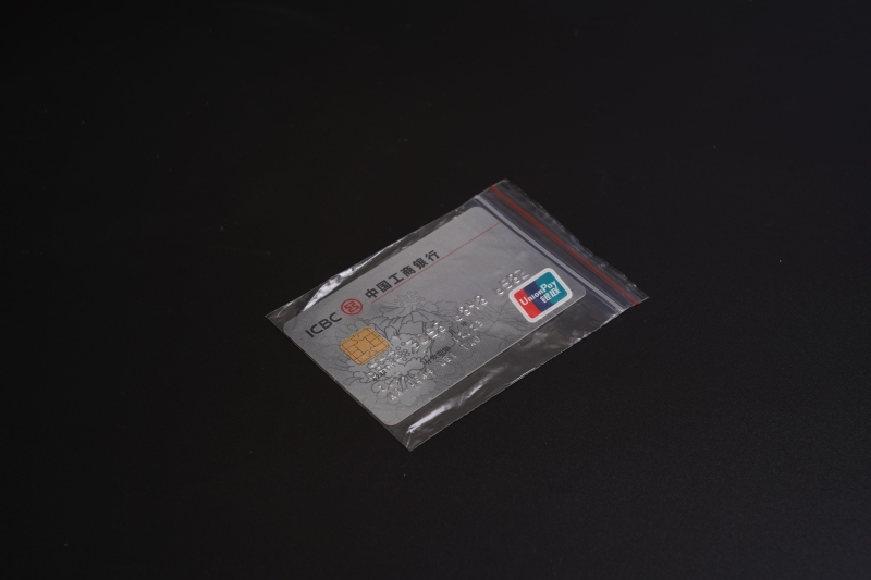 T Shirt Frosted Transparent Zipper Lock Packaging Bags