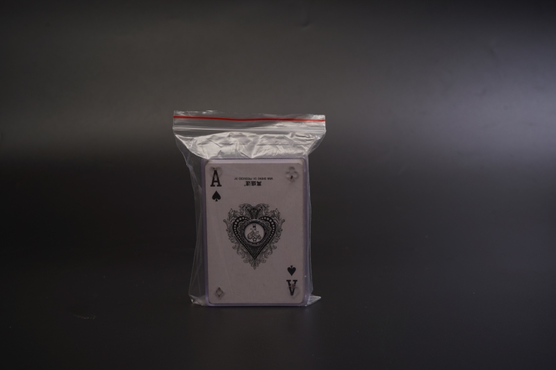 T Shirt Frosted Transparent Zipper Lock Packaging Bags