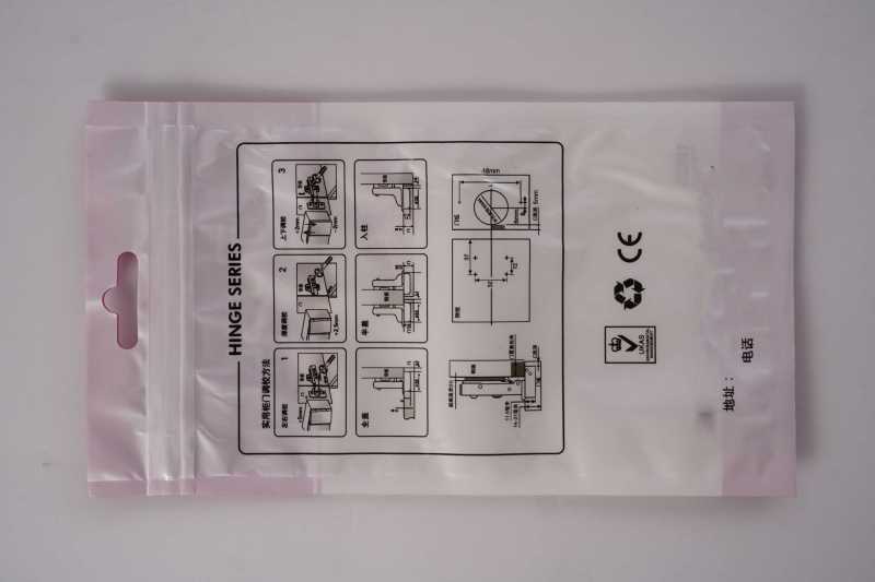 Hinge Gas Spring Hardware Composite Ziplock Packaging Bags