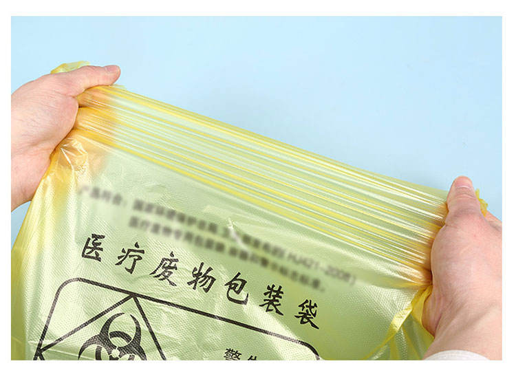 HDPE medical yellow red biohazardous Waste Bag For Doctors