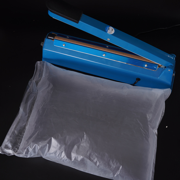 HDPE Three-dimensional Square Bottom PO Packaging Bags