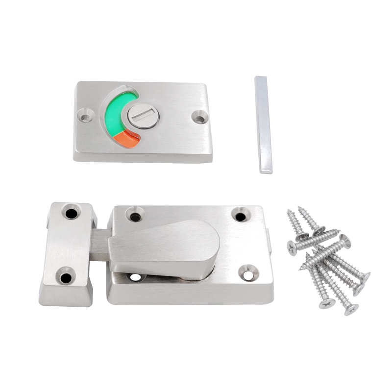 Stainless steel automatic simple door closer, floor suction door suction three-dimensional invisible hinge