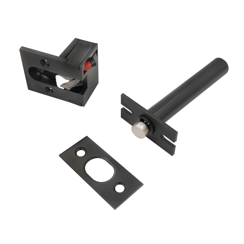 Stainless steel automatic simple door closer, floor suction door suction three-dimensional invisible hinge