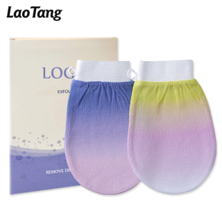 Natural Kessa White Exfoliating Bath Mitt
