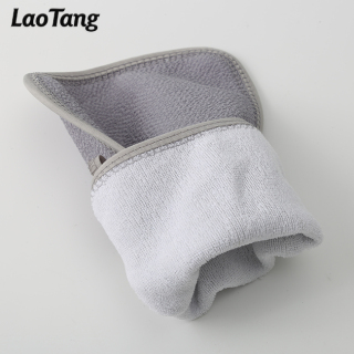 रफ नेचुरल विस्कोस बाथिंग एक्सफ़ोलीएटिंग मिट