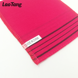 일회용 한국 스파 샤워 스크럽 목욕 장갑