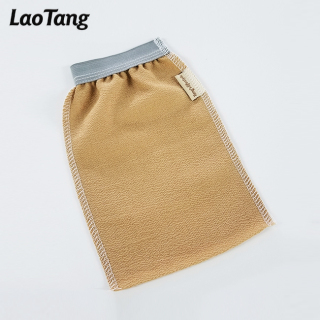 Gove esfolianti monouso per la pelle morta verde