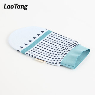 비스코스 섬유 죽은 피부 제거 목욕 스크럽 장갑