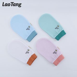 죽은 피부를 제거하는 부드러운 필링 목욕 장갑