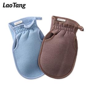 ถุงมือขัดผิว อีโค
 ตาล
 แบบใช้ซ้ำได้