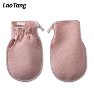 ถุงมือขัดผิว อีโค
 ตาล
 แบบใช้ซ้ำได้