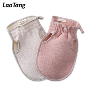 ถุงมือขัดผิว อีโค
 ตาล
 แบบใช้ซ้ำได้