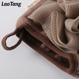 모란디 컬러 엑스폴리에이팅 벙어리장갑 샤워볼 포함