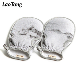 Gants corporels exfoliants pour nettoyage en profondeur fabriqués par l'homme