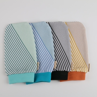 天然繊維の角質除去ボディバスグローブ