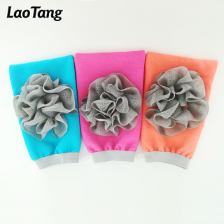 Bath Loofah Sponge Body Exfoliator Shower Bath Gloves