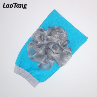 목욕 수세미 스폰지 바디 엑스폴리에이터 샤워 목욕 장갑