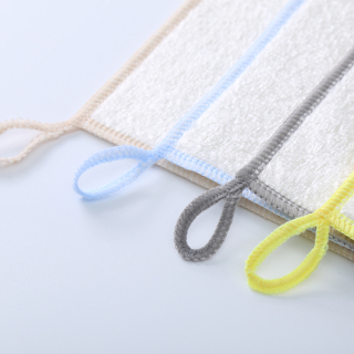 Panni per la pulizia in fibra di bambù organico naturale