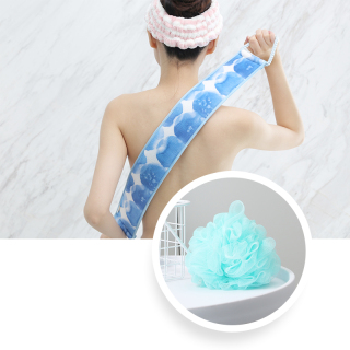 Colorful Exfoliating Back Scubber For Shower