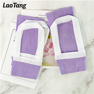 Plant Fiber Back Washer Scrubber For Shower