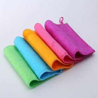 Customizable Colorful Bamboo Cloths For Cleaning