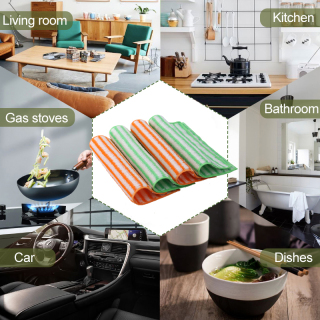 Panni per la pulizia in fibra di bambù