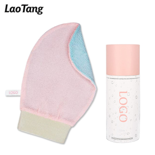 Gant de bain douche biodégradable pour enlever les peaux mortes