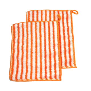 Colorful Stripe Environmental Bamboo Cleaning Rags