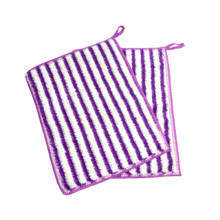 Ветошь для уборки из бамбука с красочной полосой