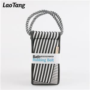 Scubber de dos de bain de fibre naturelle pour la douche