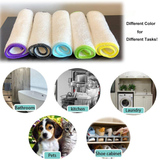 Strofinacci riutilizzabili per strofinacci da cucina ecologici