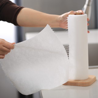 Asciugamani di carta di bambù riutilizzabili per la cucina