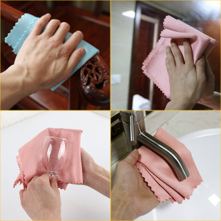 Chiffons de nettoyage faciles à nettoyer à l'échelle nanométrique et sans traces