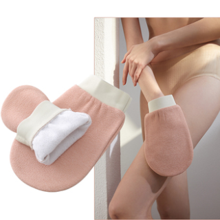 Viscose Gentle Sponge Heavy Thick Exfoliating Gloves