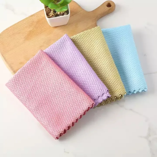 Nanoscale Cloth For Cleaning Fish Scale Cloth