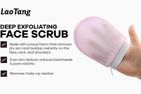 Beauty Secret of Face Scrub Mitt