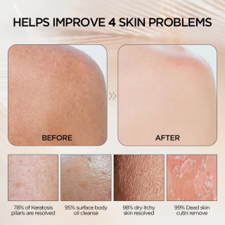 Guantes exfoliantes negros para una piel radiante