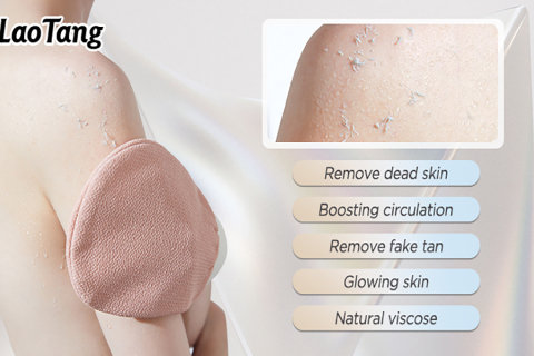 Three Steps to Use Laotang Exfoliating Gloves
