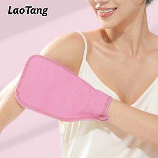 قفاز كيسا للتقشير بطبقة مزدوجة، قفاز مغربي مقشر تركي للنساء والرجال