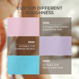 Guanto esfoliante per la rimozione dell'abbronzatura sostenibile